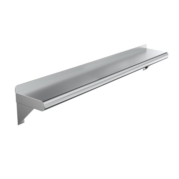 Amgood Stainless Steel Wall Shelf, 36 Long X 6 Deep AMG WS-0636